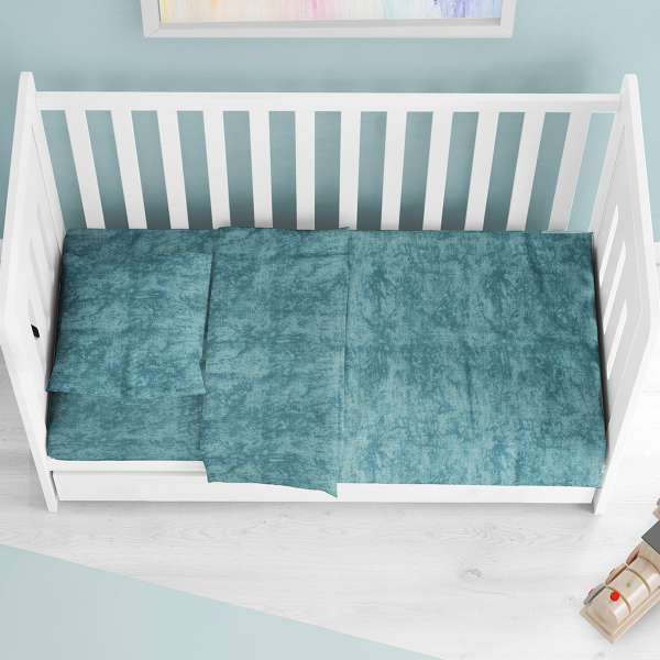 Πάπλωμα Κούνιας (120x160) Dimcol Shadow 616 Petrol