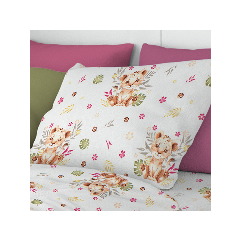 Μαξιλαροθήκη (50x70) Dimcol 530 Lion Cub Beige