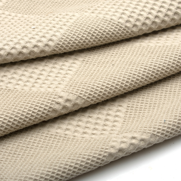 Κουβέρτα Πικέ Μονή (165x250) Dimcol Cotton 280 GSM Beige
