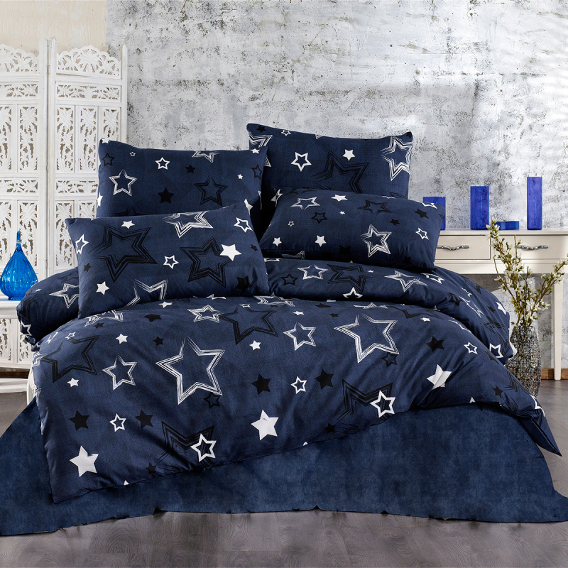 Πάπλωμα Μονό (160x240) Dimcol Γαλαξίας 307 Dark Blue