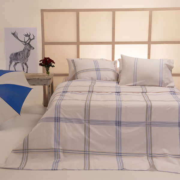 Σεντόνια Υπέρδιπλα (Σετ) Melinen Andrew Blue