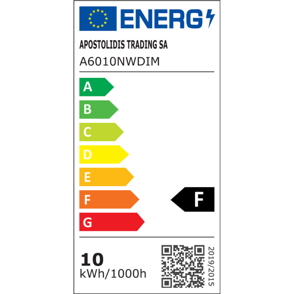 Λάμπα LED Diolamp E27/10W/4000K/925Lm A6010NWDIM