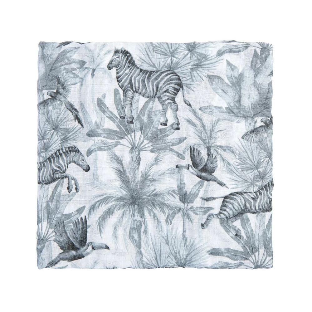 Μουσελίνα/Πάνα Αγκαλιάς (120×120) Bimbidreams Zebra