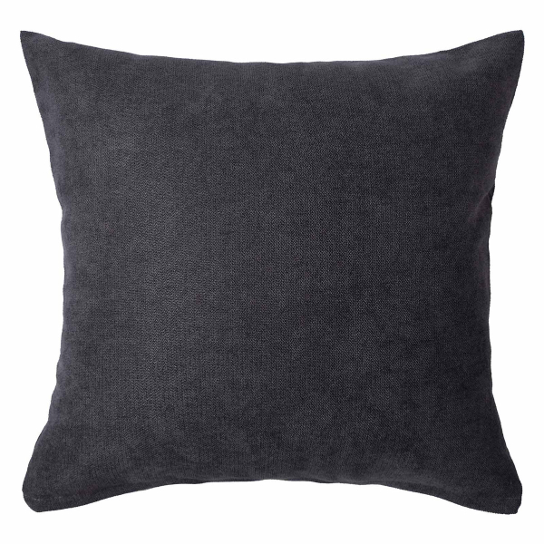 Διακοσμητική Μαξιλαροθήκη (65x65) Silk Fashion A802 Ανθρακί