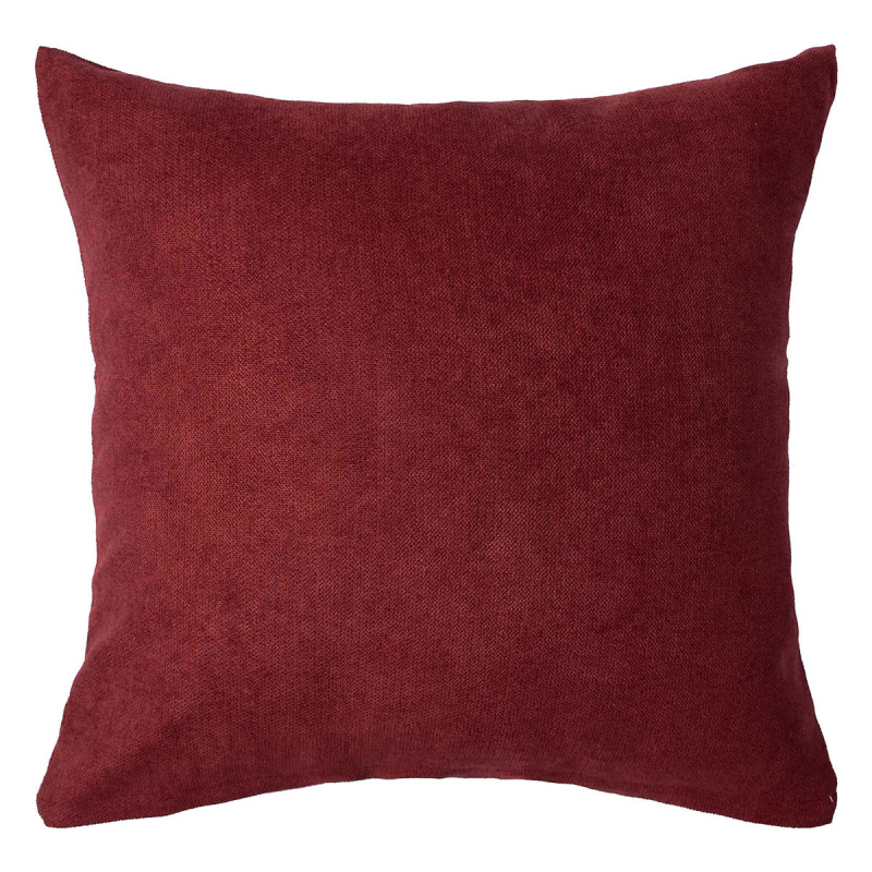 Διακοσμητική Μαξιλαροθήκη (65x65) Silk Fashion A802 Μπορντώ