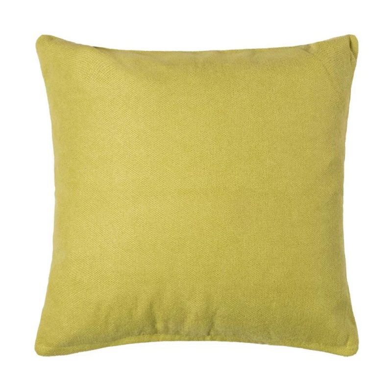 Διακοσμητική Μαξιλαροθήκη (65x65) Silk Fashion A802 Λαχανί