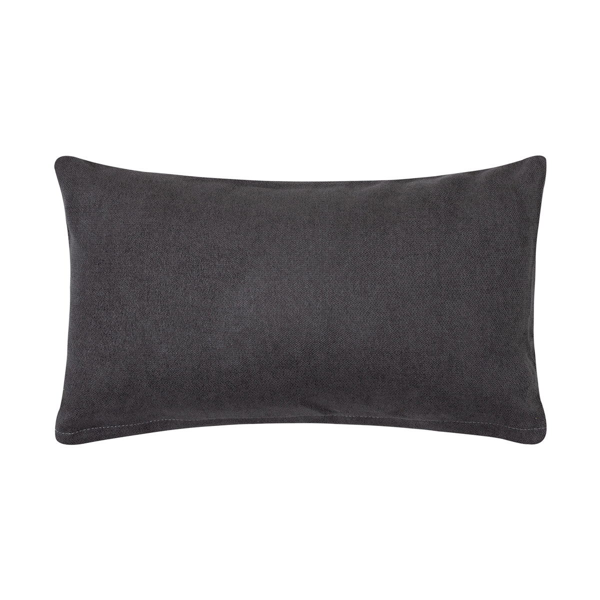 Διακοσμητική Μαξιλαροθήκη (30x50) Silk Fashion A802 Ανθρακί