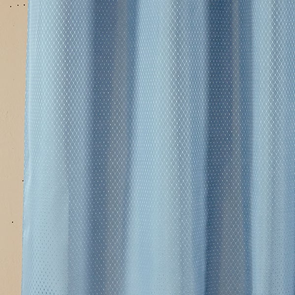 Κουρτίνα Μπάνιου (180x180) Με Τρουκς Kentia Loft Markus 01 Blue