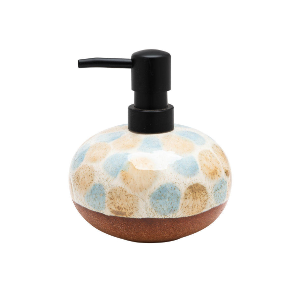 Dispenser Μπάνιου 440ml (Φ12x15) Estia Glaze Grey 02-13394