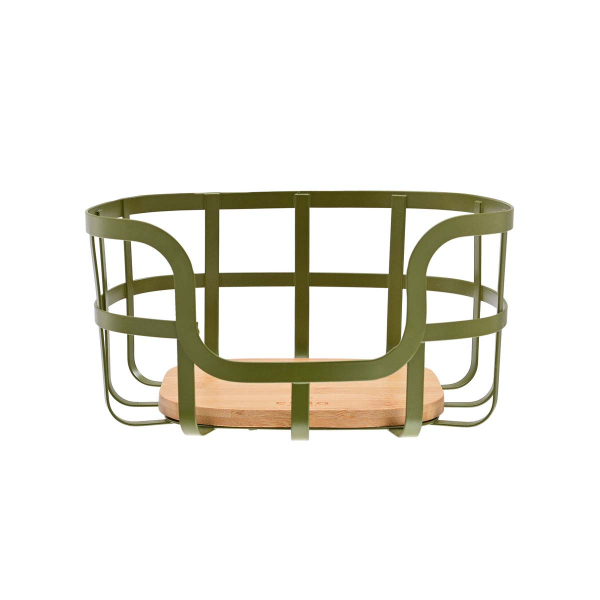 Φρουτιέρα (24x24x12.7) Estia Bamboo Essentials Olive 01-14162