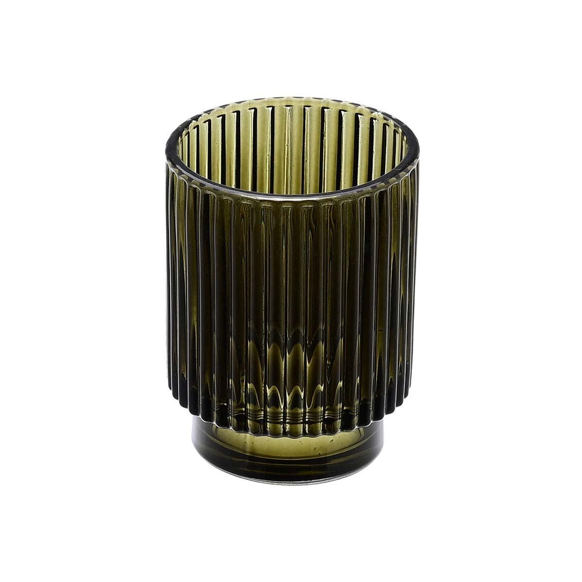 Ποτήρι Οδοντόβουρτσας (Φ7×10) Estia Bamboo Essentials Olive 02-14889
