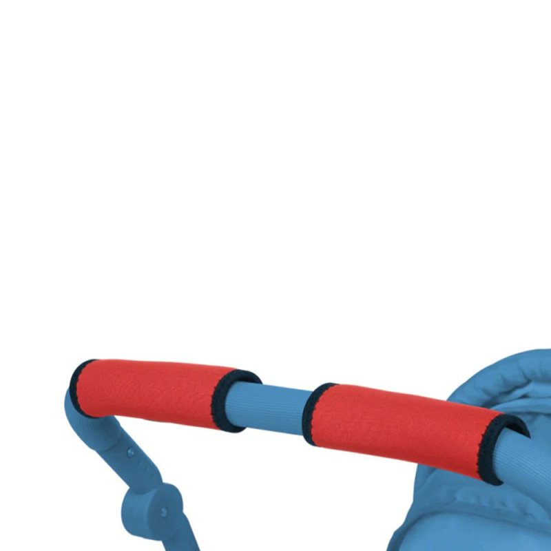 Κάλυμματα Για Χερούλια Καροτσιού (Σετ 2τμχ) Kiokids Κόκκινο 1478-R