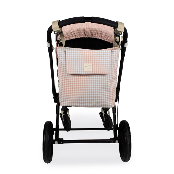 Τσάντα Αλλαξιέρα (41x12x34) Walking Mum I Love Vichy Pink