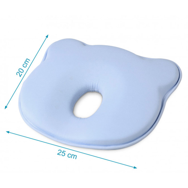 Βρεφικό Μαξιλάρι Ύπνου (25x20x3) Kiokids Σιέλ 2900