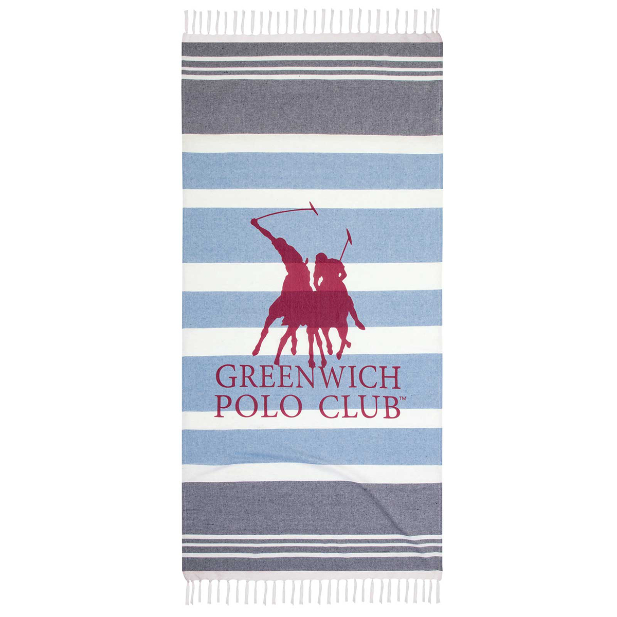 Παρεό (80×170) Greenwich Polo Club Beach 3843 Blue