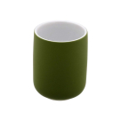 Ποτήρι Οδοντόβουρτσας (Φ7×10) Estia Bamboo Essentials Olive 02-14841
