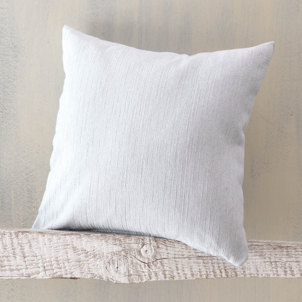 Διακοσμητική Μαξιλαροθήκη (40x40) Rythmos Figma Γκρι Ανοιχτό