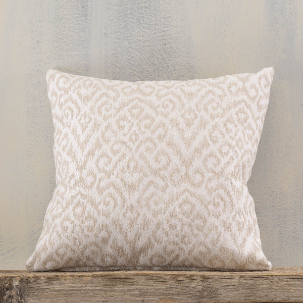 Διακοσμητική Μαξιλαροθήκη (40x40) Rythmos Herman Μπεζ