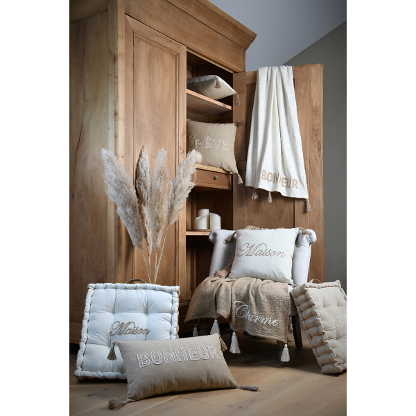 Διακοσμητικό Μαξιλάρι (40x40) S-F Maison Ficelle C0C436001