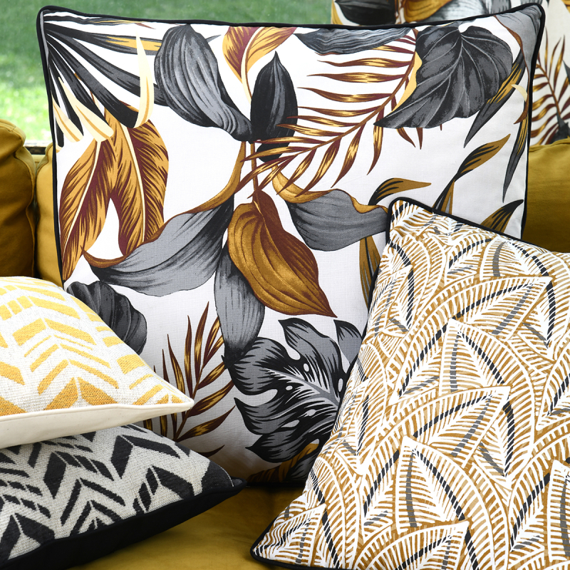 Διακοσμητικό Μαξιλάρι (60x60) S-F Ouvea Moutarde C6C179002