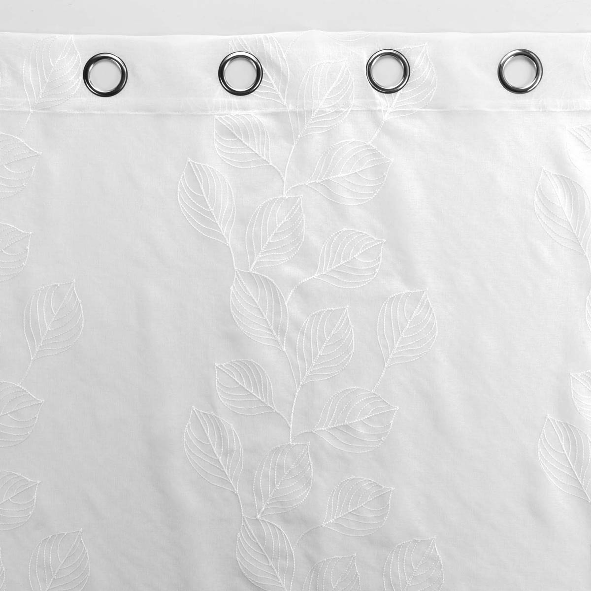 Κουρτίνα (140X240) με Τρουκς L-C Edenia Blanc 1627402 Home Κουρτίνες Σαλονιού Spitishop