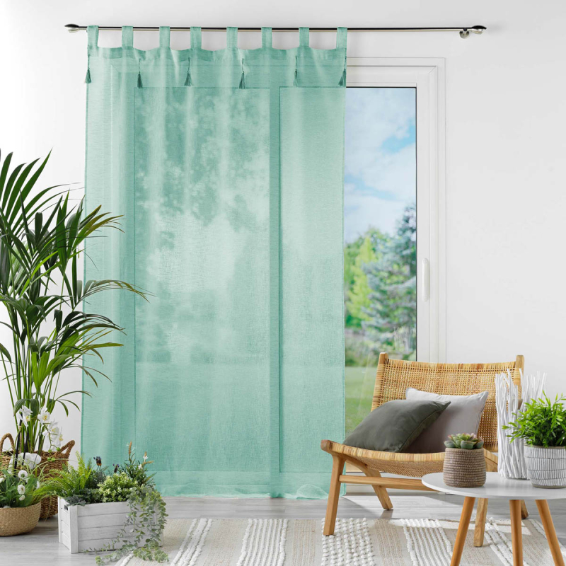 Κουρτίνα (140x240) Με Τιράντες L-C Dalila Sauge 1627392