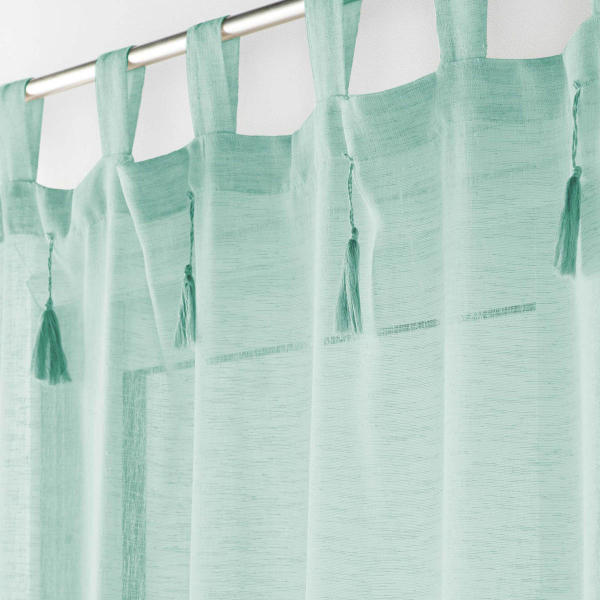 Κουρτίνα (140x240) Με Τιράντες L-C Dalila Sauge 1627392