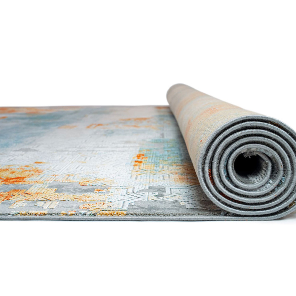 Χαλί Διαδρόμου (80x150) Βιοκαρπέτ Chagall 7564A Grey/White