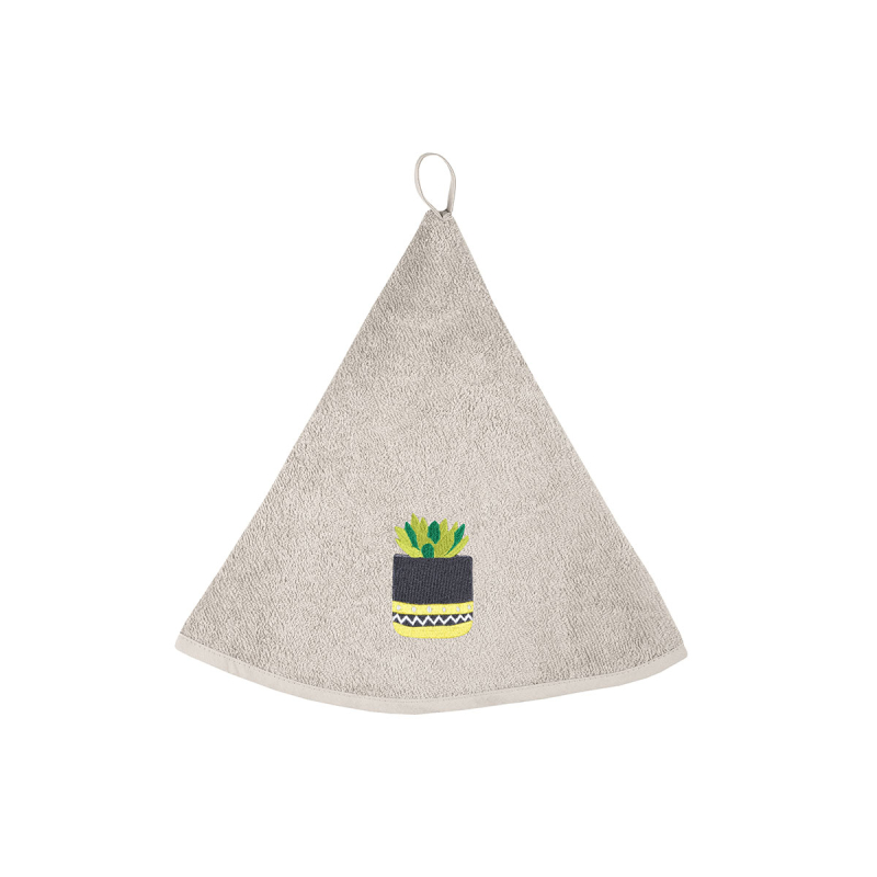 Πετσέτα Κουζίνας Στρογγυλή (Φ60) S-F Planets Ecru CUC387001-P