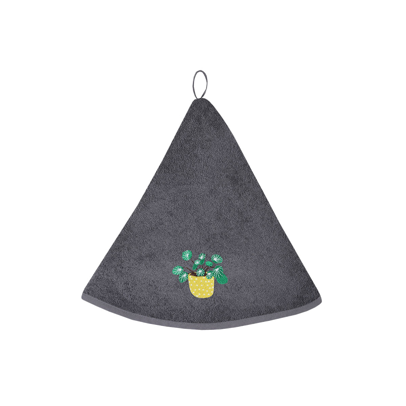 Πετσέτα Κουζίνας Στρογγυλή (Φ60) S-F Planets Gris CUC387001-P