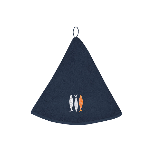 Πετσέτα Κουζίνας Στρογγυλή (Φ60) S-F Girelle Bleu CUC385001-P