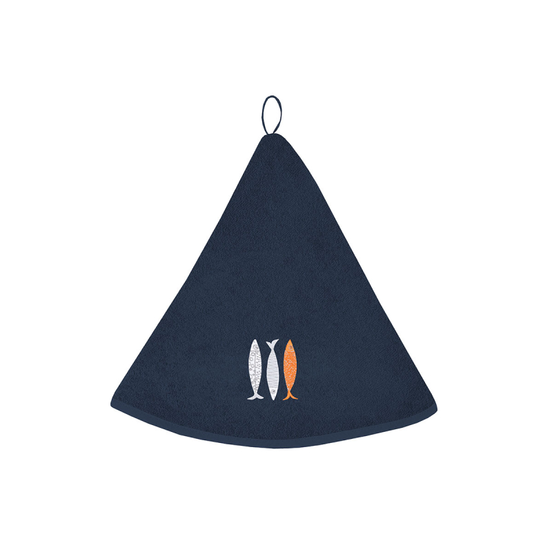 Πετσέτα Κουζίνας Στρογγυλή (Φ60) S-F Girelle Bleu CUC385001-P