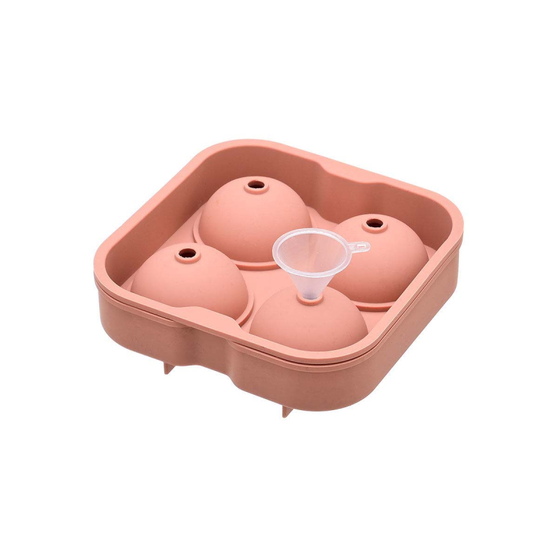 Παγοθήκη Σιλικόνης 4 Θέσεων Estia Σφαιρικό Apple 01-15039