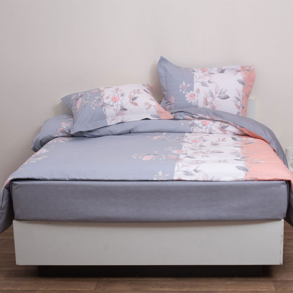 Πάπλωμα Υπέρδιπλο (Σετ 220x240) 2 Όψεων Viopros Έμερσον Σάπιο Μήλο