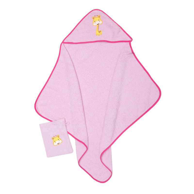 Βρεφική Κάπα + Γάντι Viopros Baby Καμηλοπάρδαλη