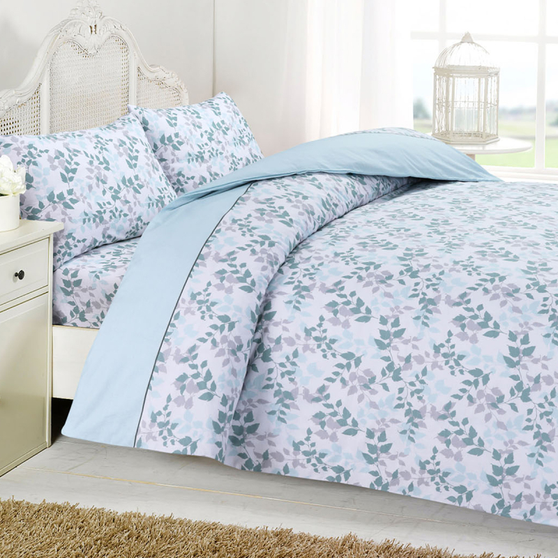 Κουβερλί Μονό (Σετ 160x240) 2 Όψεων Anna Riska Premium 5008 Mint