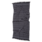 Πετσέτα Θαλάσσης-Παρεό (80×160) Anna Riska Serifos 6 Black