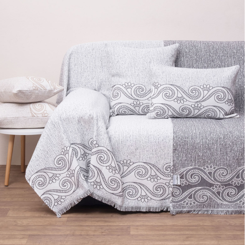 Ριχτάρι Πολυθρόνας 2 Όψεων (180x150) Anna Riska 1572 Anthracite