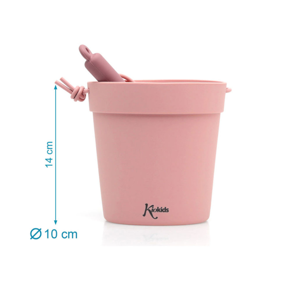 Κουβαδάκι + Φτυαράκια Παραλίας Kiokids Pink 3659