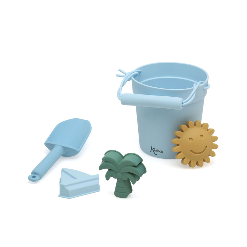 Κουβαδάκι + Φτυαράκια Παραλίας Kiokids Blue 3660