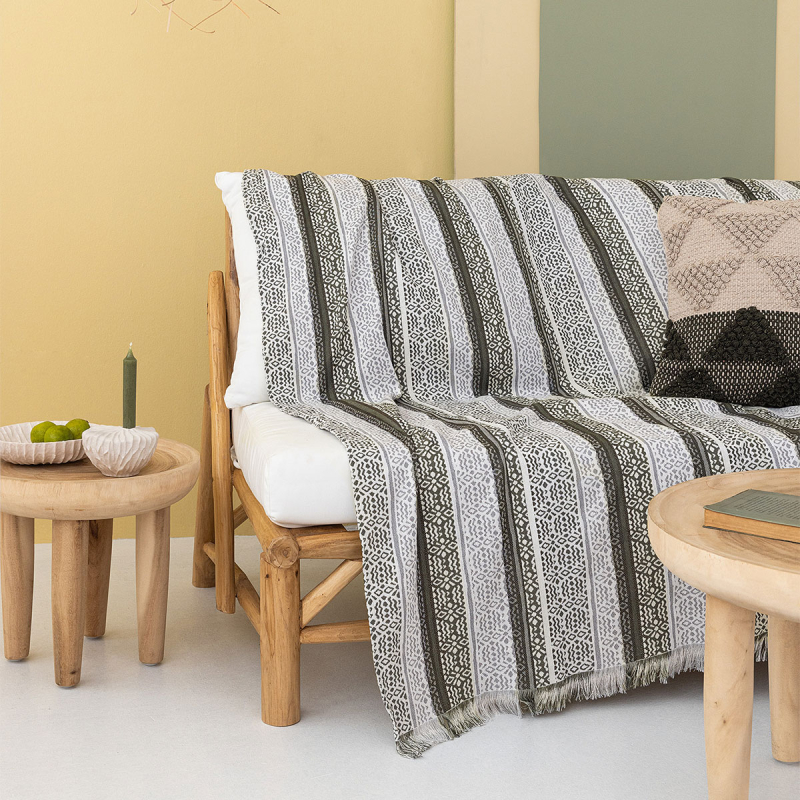 Ριχτάρι Καναπέ Τριθέσιου (180x300) Palamaiki Nambi Grey