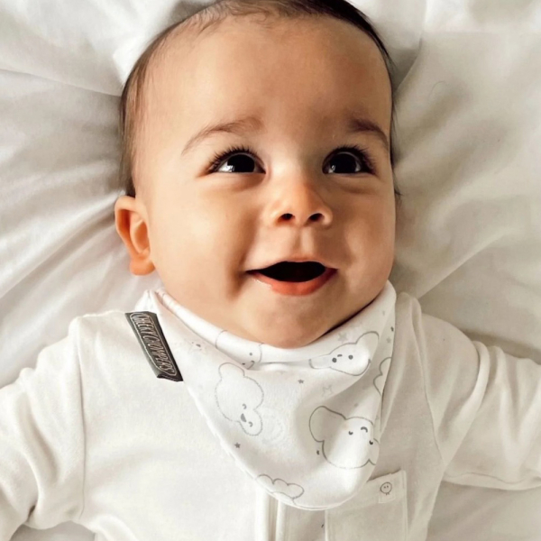 Σαλιάρα - Μπαντάνα Διπλής Όψης 2+ Μηνών (Σετ 2τμχ) Cheeky Chompers Every Cloud Neckerbib