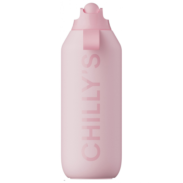 Μπουκάλι Θερμός 500ml Chilly's Series 2 Flip Blush Pink