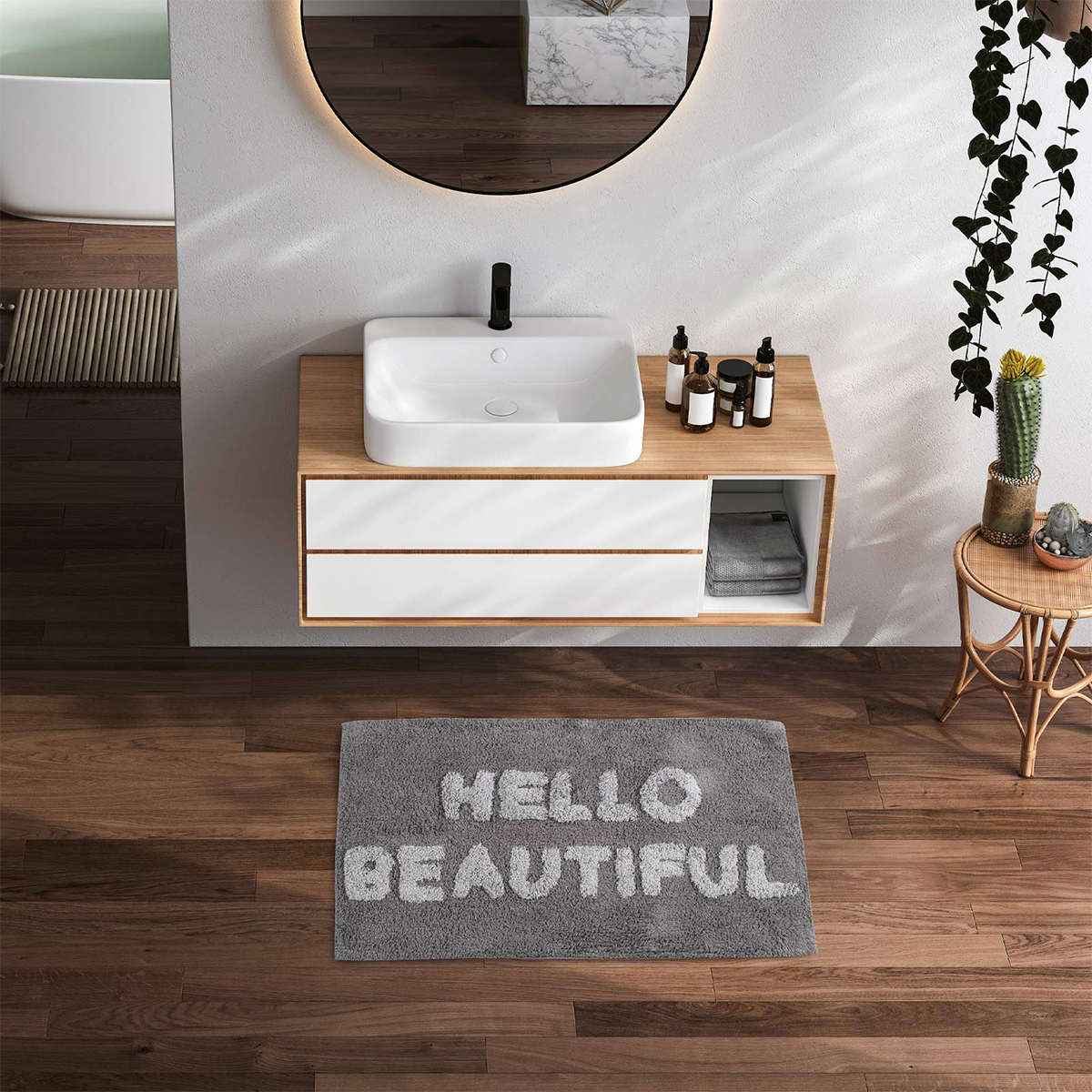Πατάκι Μπάνιου (50X80) Das Home Bathmats 0672 Μπάνιο Πατάκια Spitishop