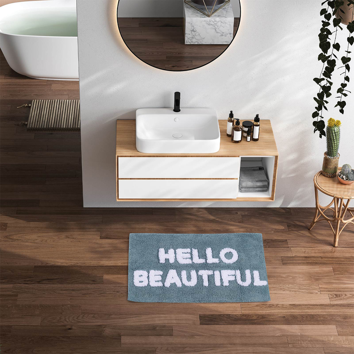Πατάκι Μπάνιου (50X80) Das Home Bathmats 0671 Μπάνιο Πατάκια Spitishop