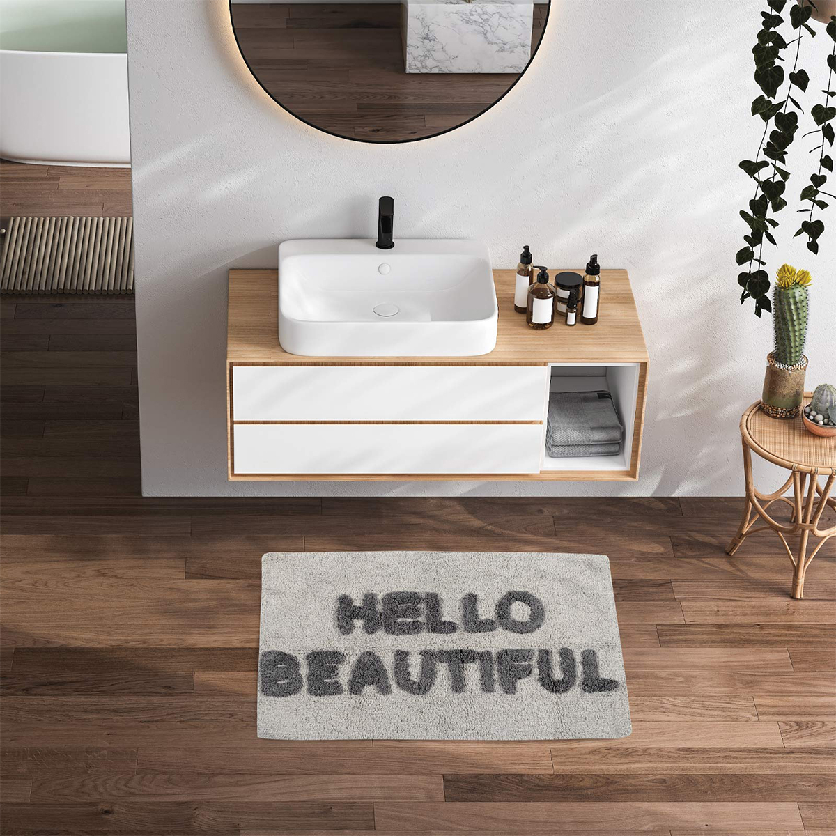 Πατάκι Μπάνιου (50X80) Das Home Bathmats 0673 Μπάνιο Πατάκια Spitishop