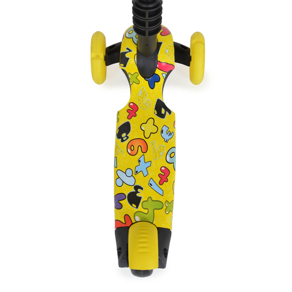 Παιδικό Πατίνι Τρίτροχο (2+ Ετών) Moni Lollipop Yellow