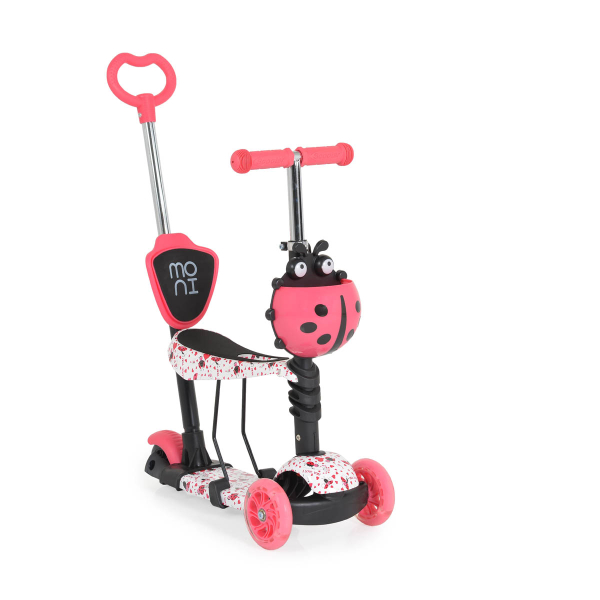 Παιδικό Πατίνι Τρίτροχο (2+ Ετών) Moni Lollipop Red