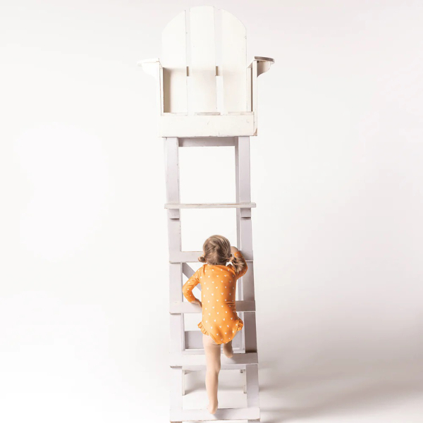 Παιδικό Ολόσωμο Μαγιό Με Αντηλιακή Προστασία Swim Essentials Orange Hearts