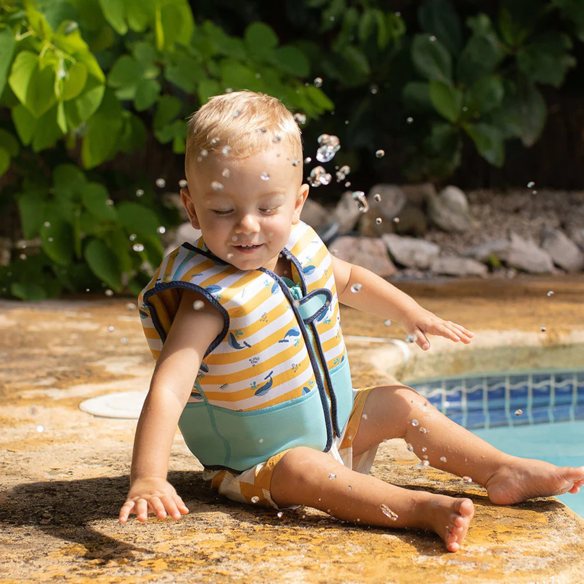 Σωσίβιο Γιλέκο (3-6 ετών) Swim Essentials Swimming Vest Yellow-White 249030